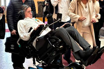 Esteban Bullrich asistió al concierto, estuvo acompañado por parte de su familia