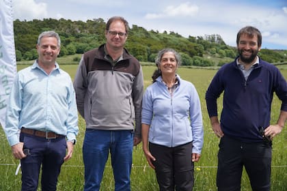 Esteban Ciarlo, Pablo Cicore, Alejandra Marino y José Guglielmelli