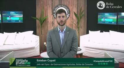 Esteban Copati, jefe de Estimaciones Agrícolas de la Bolsa de Cereales porteña