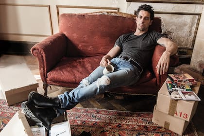 Esteban Lamothe en Buenos Aires, en noviembre