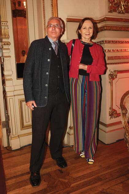 Esteban Tedesco con Teresa Anchorena.