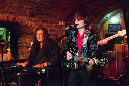 Estef Figueroa, en el mítico Cavern Club, donde los Beatles se presentaron por primera vez