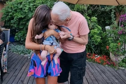 Estefanía comparte en redes sociales los momento en familia (Foto Instagram @estefi_pasquini)