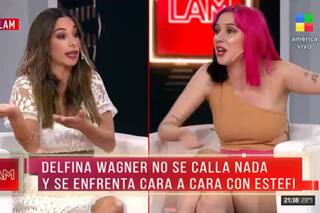 El terrible cruce entre Estefi Berardi y la supuesta novia de Alfa que terminó con gritos e insultos