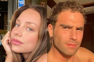 Nico Furtado y Ester Expósito fueron a ver a La Renga y tomaron fernet en una botella cortada