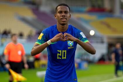 Estevao, el goleador de la selección Sub 17 de Brasil