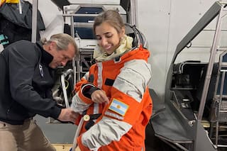 De Salta al universo: la argentina de 28 años que sueña con llegar al espacio