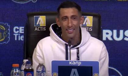 "Esto es lo que había soñado hace mucho tiempo", dijo Di María en una emotiva conferencia de prensa en el Gigante de Arroyito