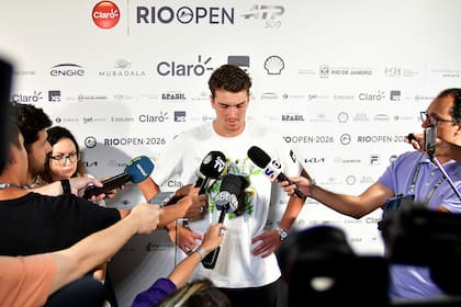 “Esto es un proceso y necesito seguir trabajando y mejorando”, dijo Fonseca tras perder con Buse en el Río Open