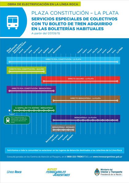 Estos serán los servicios especiales de los colectivos