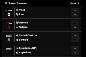 Partidos de hoy domingo 16 de noviembre del Torneo Clausura 2025