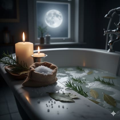 Estos son los elementos que se necesitan para el baño de purificación y magnetismo Lunar