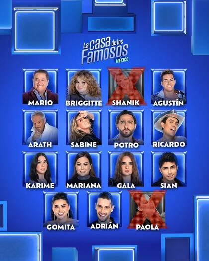 Estos son los participantes restantes de la Casa de los Famosos México