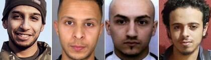 Estos son los terroristas que atacaron París