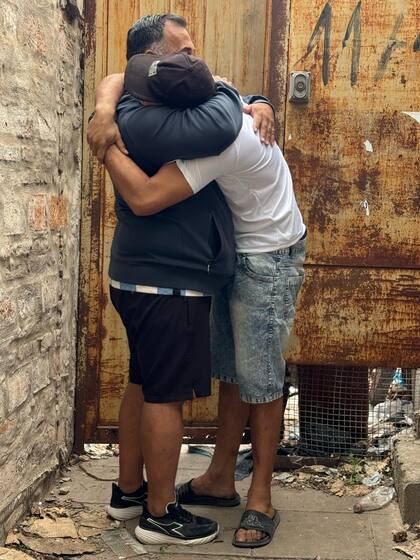 "Estoy contento, agradecido con todos los que ayudaron", dijo Roberto Meza