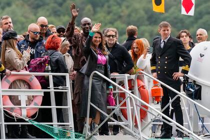 “Estoy muy contenta de que el día ya esté a punto de llegar”, confió la princesa durante la entrevista exclusiva que brindó a HELLO! y ¡HOLA! días previos al evento.
