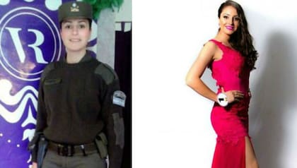 Estrella, una de las finalistas del concurso, tiene 20 aos, es de Formosa y trabaja como gendarme