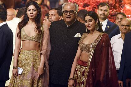 Estrellas de Bollywood en la boda