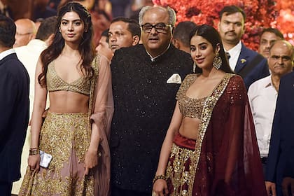 Estrellas de Bollywood en la boda