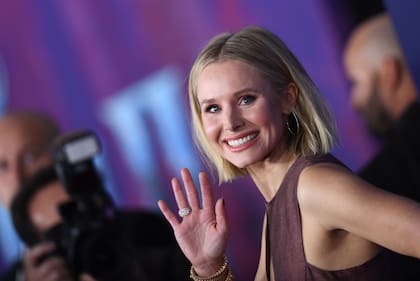 Kristen Bell, la voz de la princesa Elsa, en el estreno de Frozen II