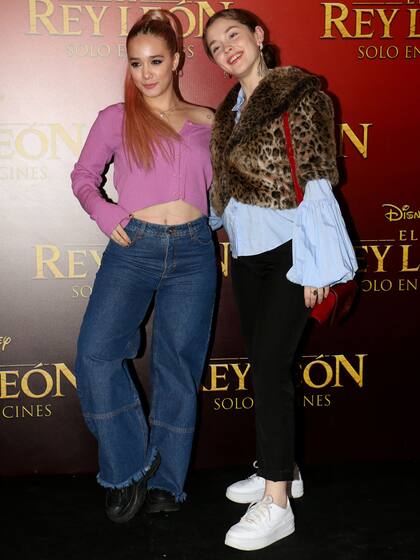 Angela Torres y su amiga Minerva Casero no se quisieron perder El Rey León