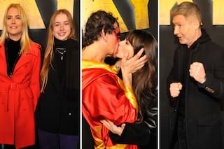 Del saludo de Adrián Suar y Valeria Mazza al apoyo de Gimena Accardi, Nico Vázquez vivió una noche inolvidable