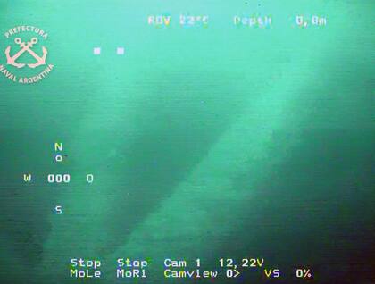 Estructura de cubierta del submarino, ubicada sobre el casco de presión, delante de la torreta, según los peritos de Eslabón Perdido