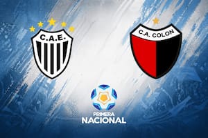 Estudiantes Caseros y Colón Santa Fe disputaron uno de los encuentros de la jornada del fútbol argentino