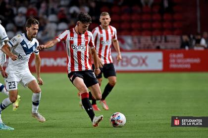 Estudiantes le ganó a Vélez y sumó tres puntos importantes de cara a la clasificación a la Copa Libertadores