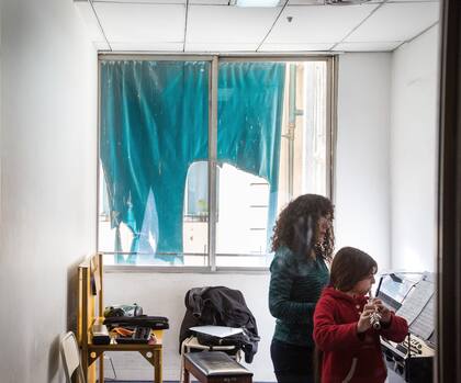 Estudiar en aulas con problemas edilicios