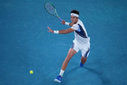 Etcheverry contó con tres oportunidades de quiebre a lo largo del partido, pero no pudo concretar ninguna de ellas