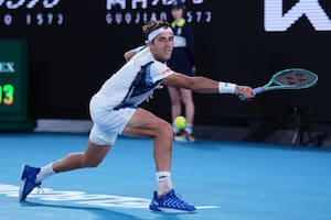 Tomás Etcheverry se despidió del Australian Open con una ajustada derrota en la tercera ronda