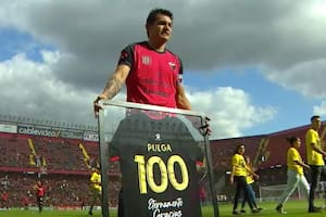 Pulga Rodríguez se despidió de la gente en su partido 100 en Colón: amor, números, la causa y el futuro