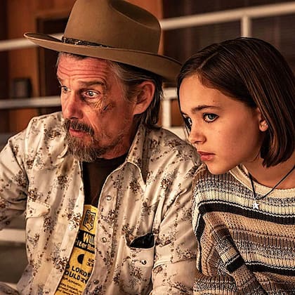 Ethan Hawke, en una escena de la serie de ocho capítulos Toda la verdad