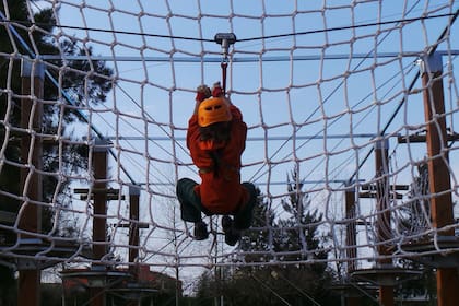 Euca, un parque aéreo para desplegar pura adrenalina