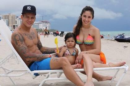 Eugenia Lusardo, la mujer de Marcos Rojo