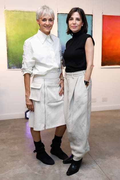 Eugenia Rebolini y Sandra Hillar