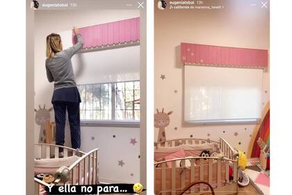 Eugenia Tobal renovó el cuarto de su hija con detalles en color rosa