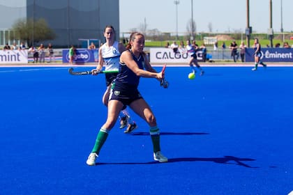 Eugenia Trinchinetti, líder de San Fernando, que cayó sorpresivamente ante Banco Nación