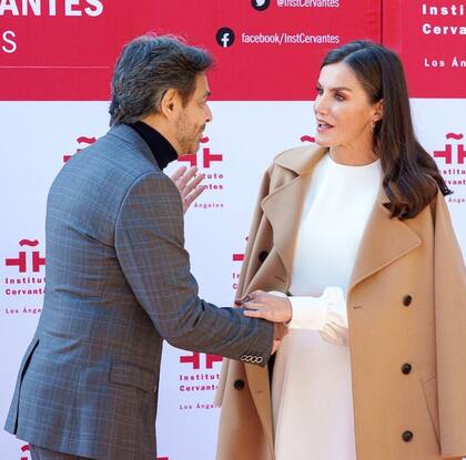 Eugenio Derbez agradeció la invitación al evento que compartió junto con la reina Letizia