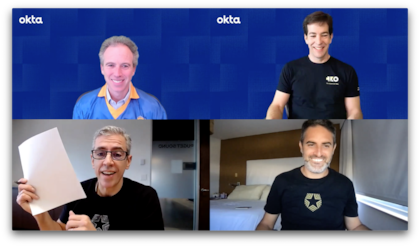 Eugenio Pace y Matías Woloski, en tratativas para vender la empresa a Okta