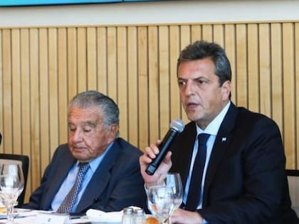 Eurnekian y Massa, en la Cámara Argentina de Comercio