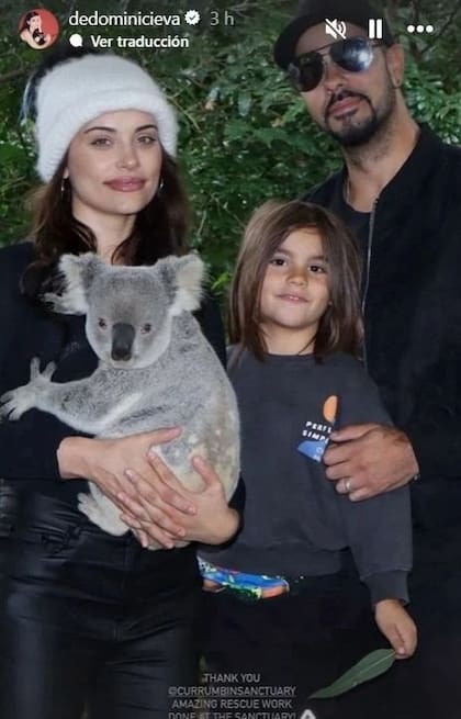 Eva De Dominici y Eduardo Cruz son padres de Cairo, de seis años (Foto: Instagram @dedominicieva)