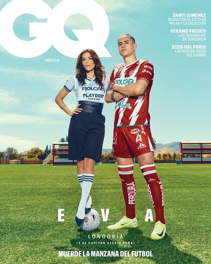 Eva Longorio, en la tapa de GQ por su participación como accionista del Necaxa