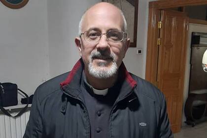 El padre Enrique González, en Siria