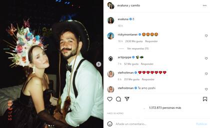 Evaluna Montaner compartió una serie de fotos del casamiento de su hermano, Ricky Montaner, y Stefi Roitman