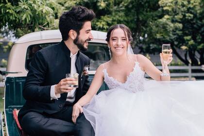 Evaluna Montaner, la hija de Ricardo Montaner, se casó en febrero con el cantante Camilo Echeverry