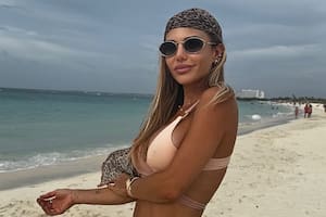 Evangelina Anderson posó abajo del agua y revolucionó las redes