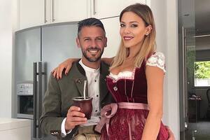 Evangelina Anderson sorprendió a sus seguidores con un posteo en el que mostró el tatuaje que se hizo Martín Demichelis para homenajearla