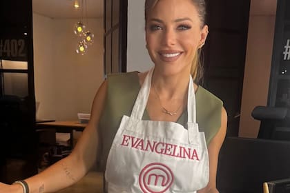 Evangelina Anderson sorprendió con su debut en MasterChef Celebrity (Foto: Instagram/@evangelinaanderson)